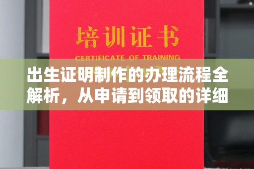 朔州出生证明制作的办理流程全解析，从申请到领取的详细指南